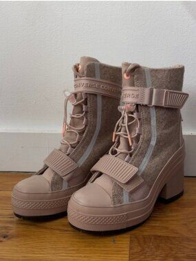 CONVERSE | Women's Chuck Taylor All Star GR 82 High 'Black Ice - Salt Pink'